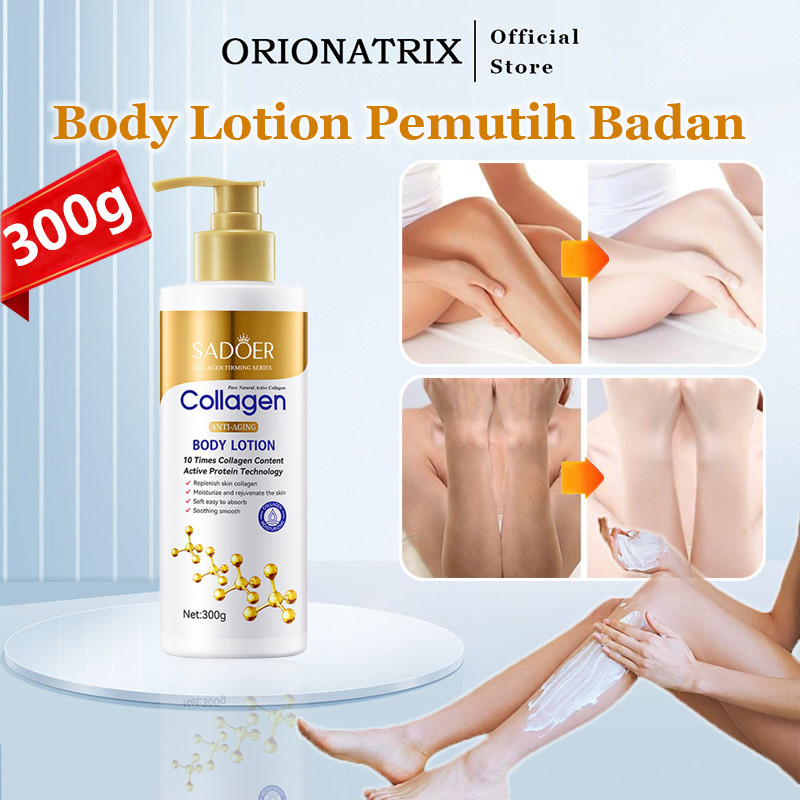 Orionatrix Body Lotion Pemutih Badan Permanen Whitening Body Lotion Pemutih Tubuh Pemutih Seluruh Tu