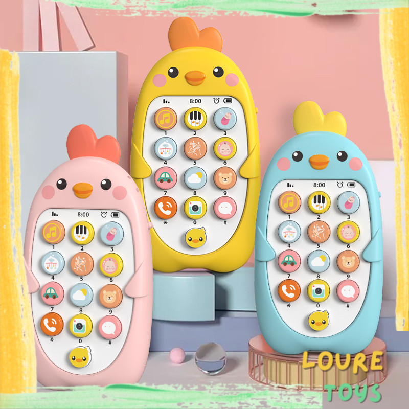 HP Mainan Bayi - Mainan telepon anak - Mainan bayi