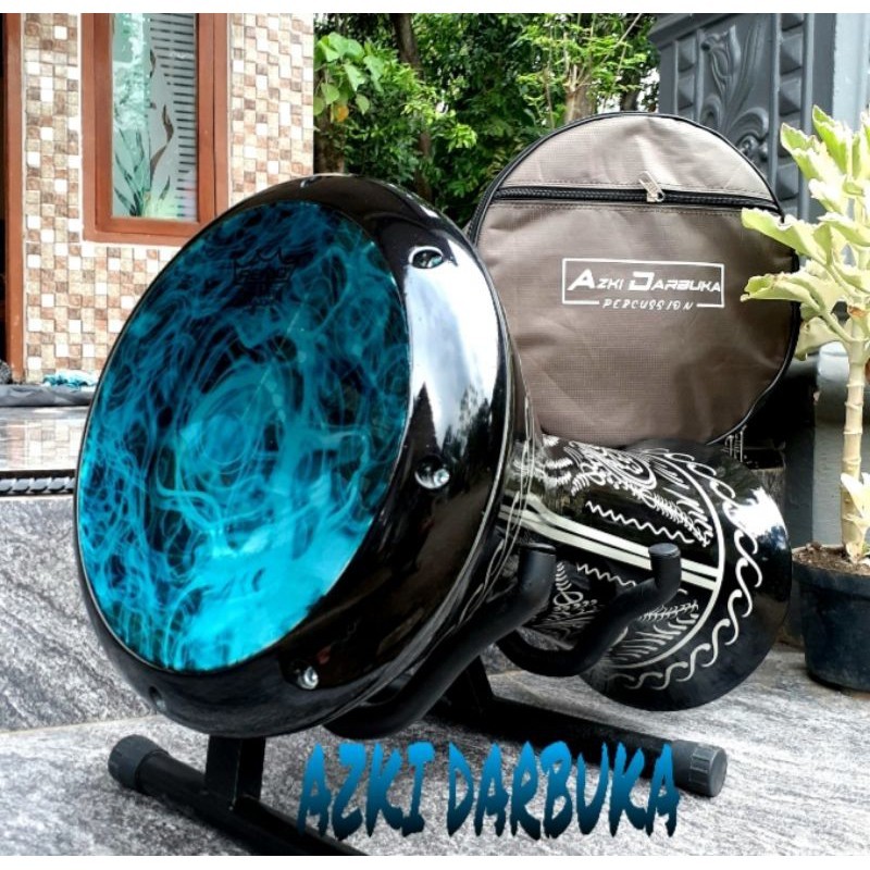 DARBUKA SOMBATY / MOTIF MIKA REMO 9INC+ TAS⭐⭐⭐⭐⭐ BEST SELLER