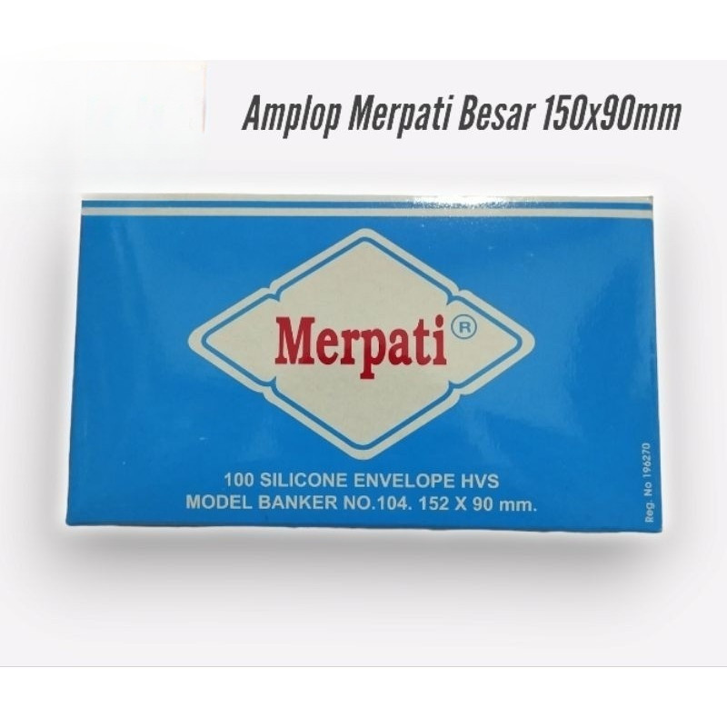 

Amplop Merpati dan grandia Tanggung 152x90mm