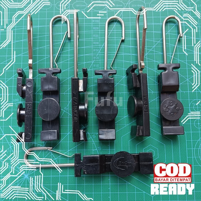 S clamp Sclamp Fiber Optik pengait kabel fiber optik