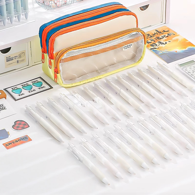 

Inkpals Cute Girls Pencil Case Large Capacity Children'S Kawaii School Cases Pouch Big Back To School Bag Organizer Box For Pens