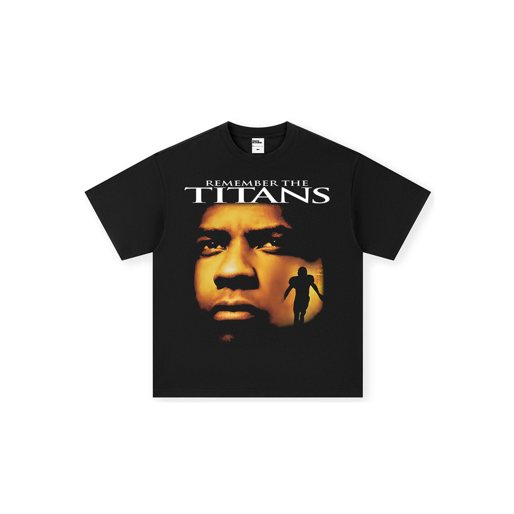 TITANS Korea Style T-shirt Oversize Kaos pria dan wanita  leher bulat
