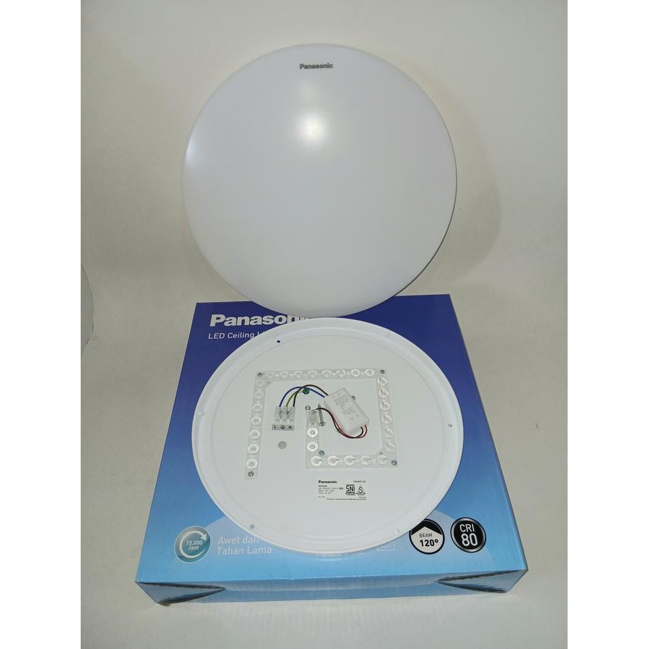 MUMPUNG PROMO Lampu Plafon Bulat Panasonic - Lampu Baret Panasonic - 22 WATT - LED TERLARIS