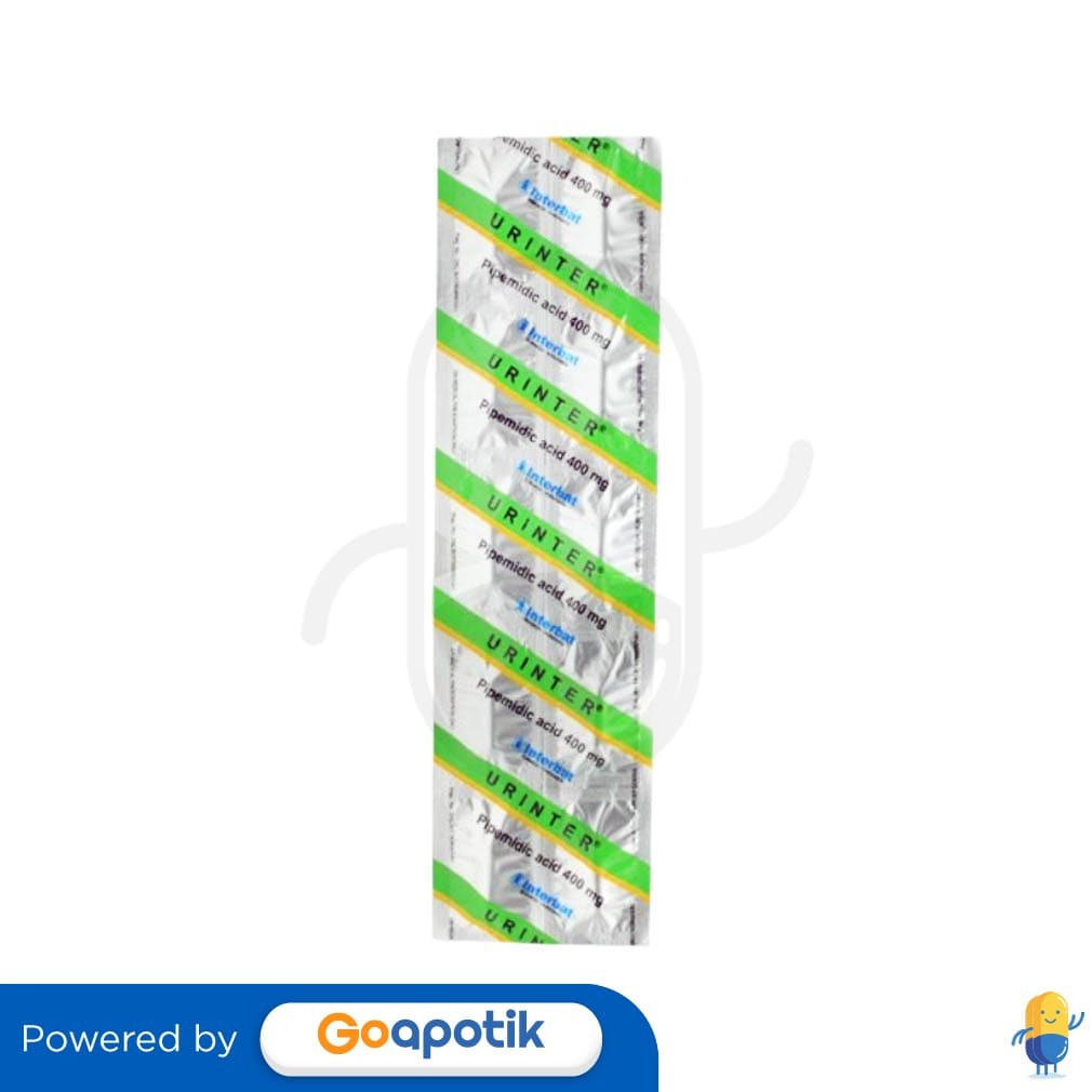 Urinter 400 Mg Strip 10 Kapsul