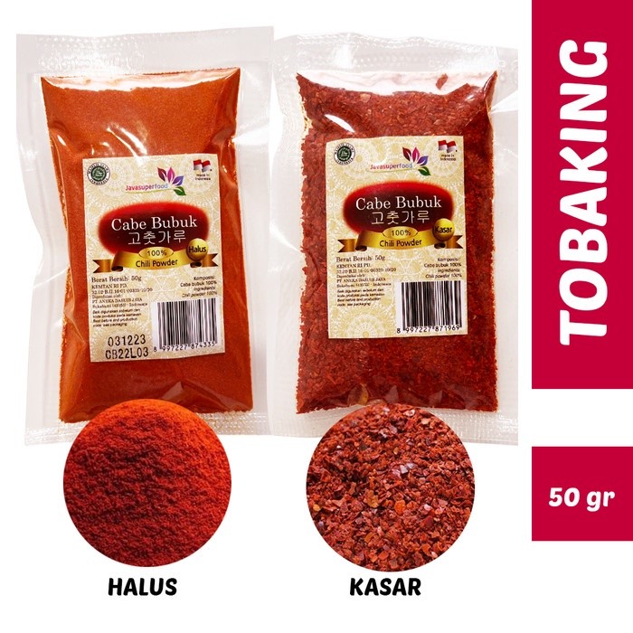 

Gochugaru Bubuk Cabe Cabai Red Pepper Powder Korea 50 gr HALAL