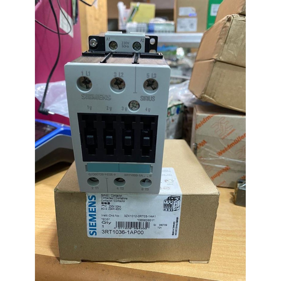 CONTACTOR SIEMENS 3RT1036-1AP00