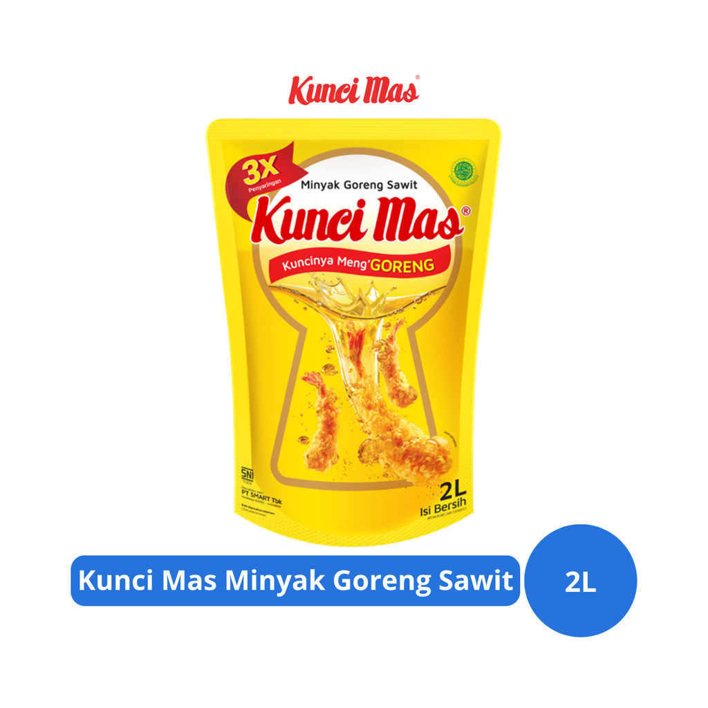 

Kunci Mas Minyak Goreng Sawit Pouch 2L