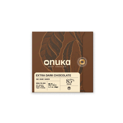 

Onuka 85% Dark Chocolate Bar / Coklat Asli Rendah Gula / Coklat Sehat / Diet Keto