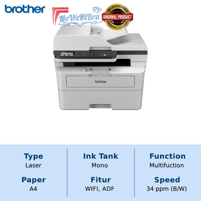 Brother MFC-B7810DW Printer Laser Monokrom All-In-One