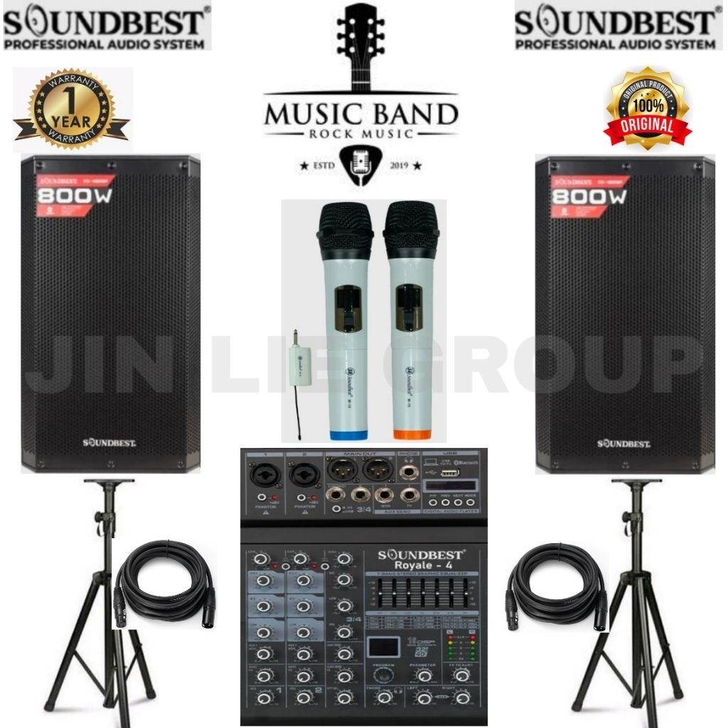 DISTRIBUTOR PAKET SOUND SYSTEM 15 INCH SOUND BEST RX 15DSP FULL MEREK SOUNDBEST 1000 WATT