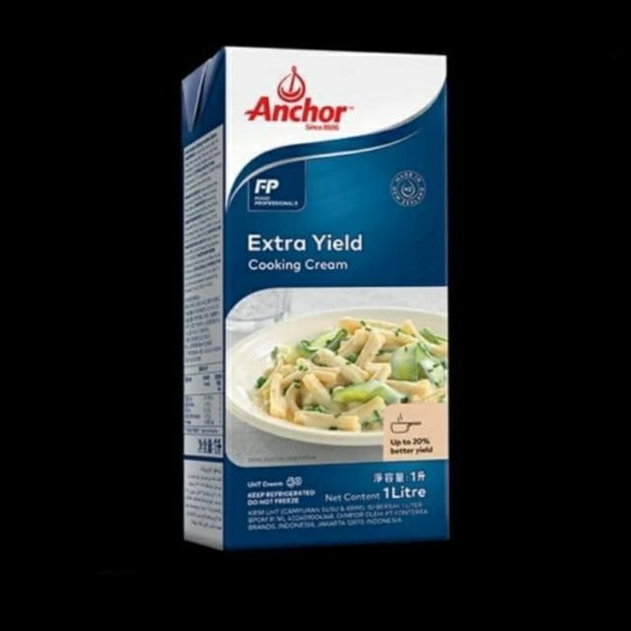 

[PROMO EXP TERBARU] SAME DAY ONLY - Anchor Cooking Cream / Extra Yield (1 Liter) Bergaransi Terlaris