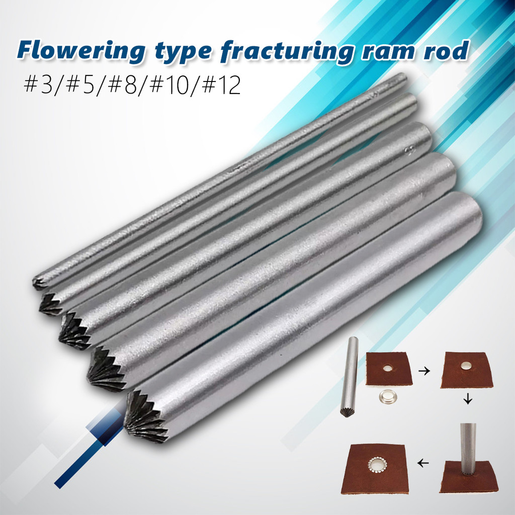 

5pcs/1set pembolong kulit bulat Baja tahan karat Hollow Punch Alat /Hole Punches Tool