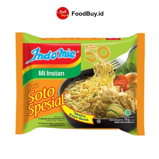 

Indomie Kuah Soto Spesial 75 gr