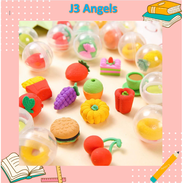 

J3 - Penghapus Karakter Fruit Animal space soccer Lucu