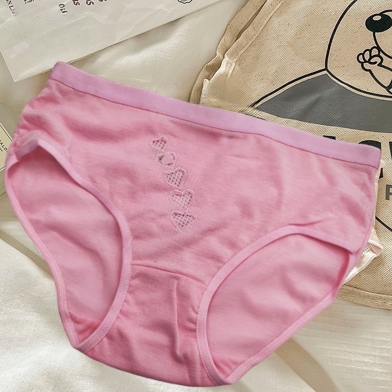 Celana dalam wanita katun, fashion CD bernapas nyaman celana dalam wanita gaya Jepang seksi dan imut