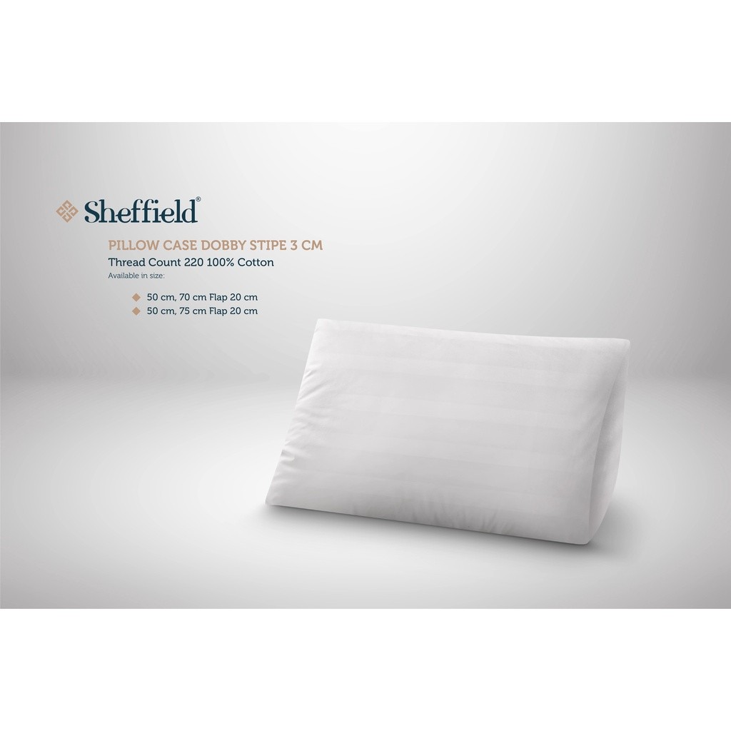 SHEFFIELD LINEN Sarung Bantal Hotel (Pillow Case)