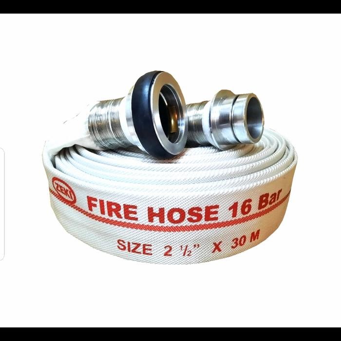 FIRE HOSE ZEKI/OZEKI 2.5"X30M SELANG PEMADAM API 16BAR couplingmachino