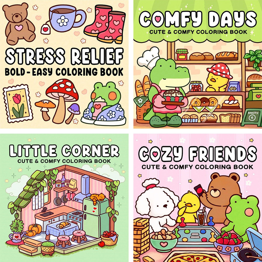 

Warm Friends" Coloring Book: Relax and explore warm friendships. It is an ideal way to relax and show your artistic talents.