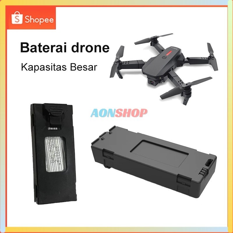 [AS] High-capacity Baterai Cadangan Ori untuk drone Batere drone tahan lama 1800mAh E99/E88/E100/P1/