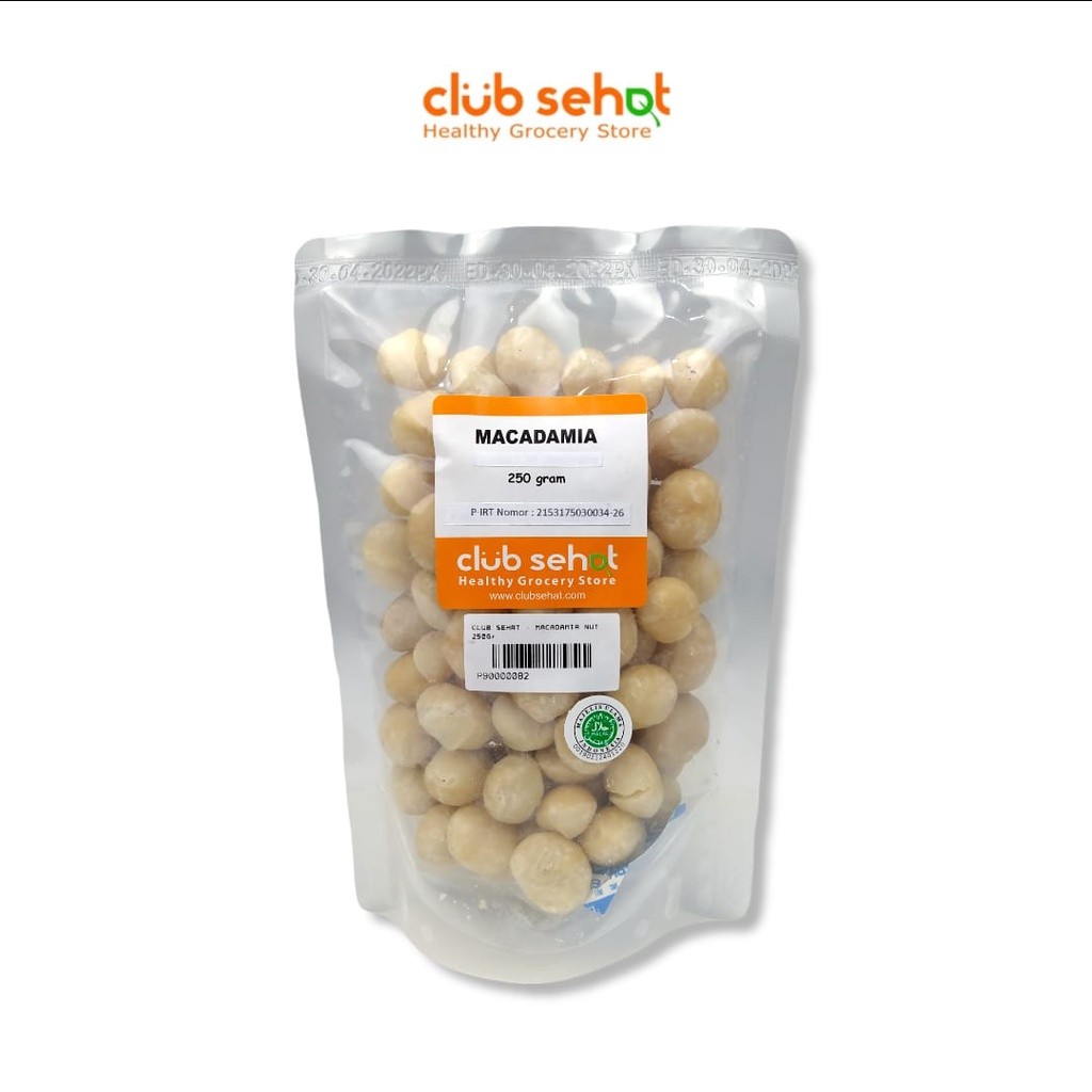 

Club Sehat Macadamia 250Gr Kacang Macadamia