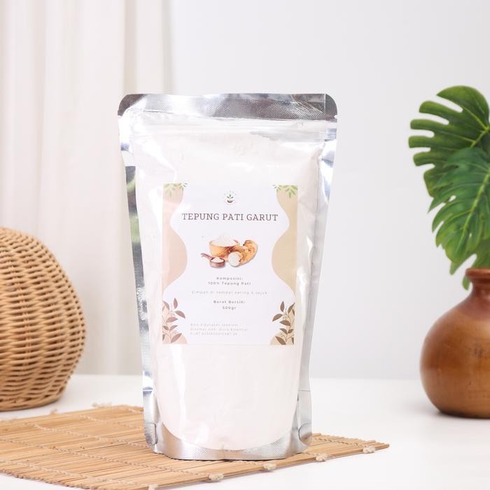 

PROMO-[Best Quality] Lingkar Organik Tepung Pati Garut Organik 500gr - Tepung Pati - Alora Tep Pati