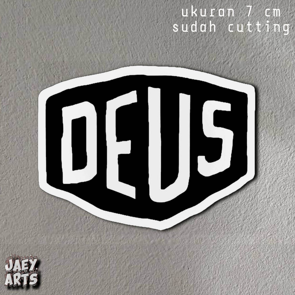 Logo DEUS Stiker Deus stiker Logo Deus