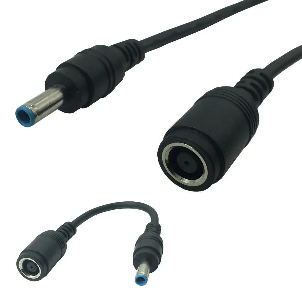 Female 7.4mm x 5.0mm to 4.5mm x3.0mm Male  arger Adapter Power Connector Converter Cable DC Jack for