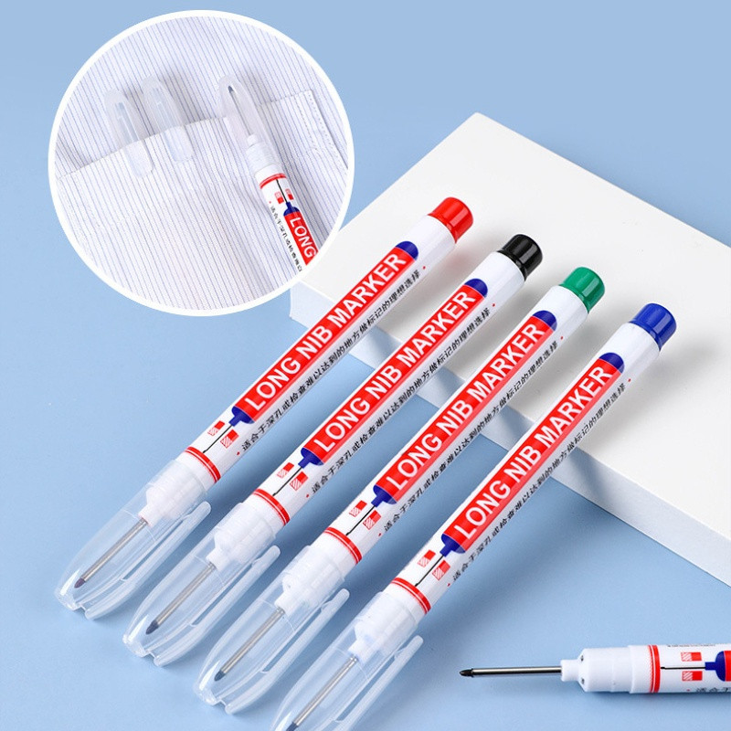 

Spidol Marker Kepala Panjang Warna-Warni (Tipe Baru) Untuk Tanda Lubang Dalam Pada Keramik, Tahan Air, Cepat Kering, Tipe Permanen (Oil-Based), Juga Untuk Tukang Kayu