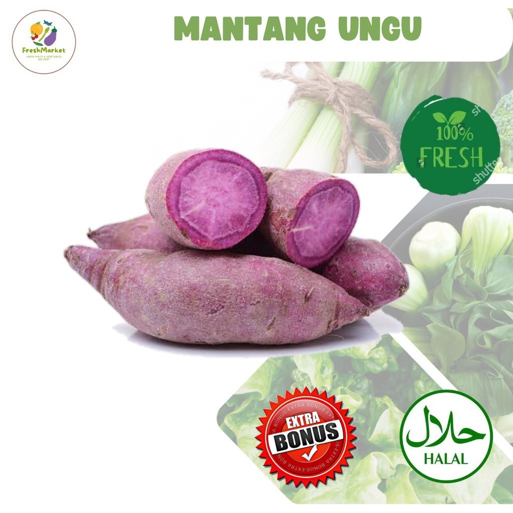 

Mantang Ungu Ubi 1 Kg Sayurinstant