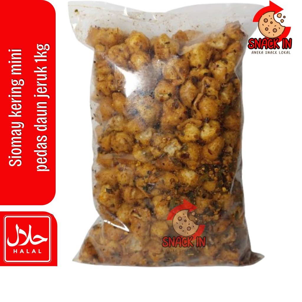 

Siomay kering mini pedas daun jeruk 1kg