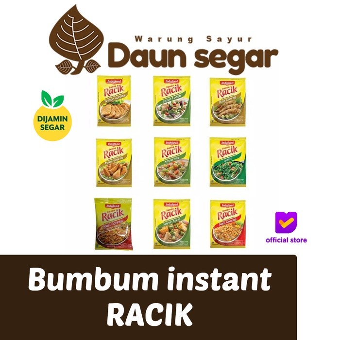 

Bumbum Racik sayur SOP sayur asem ikan goreng nasi goreng tumis sayur lodeh ayam goreng
