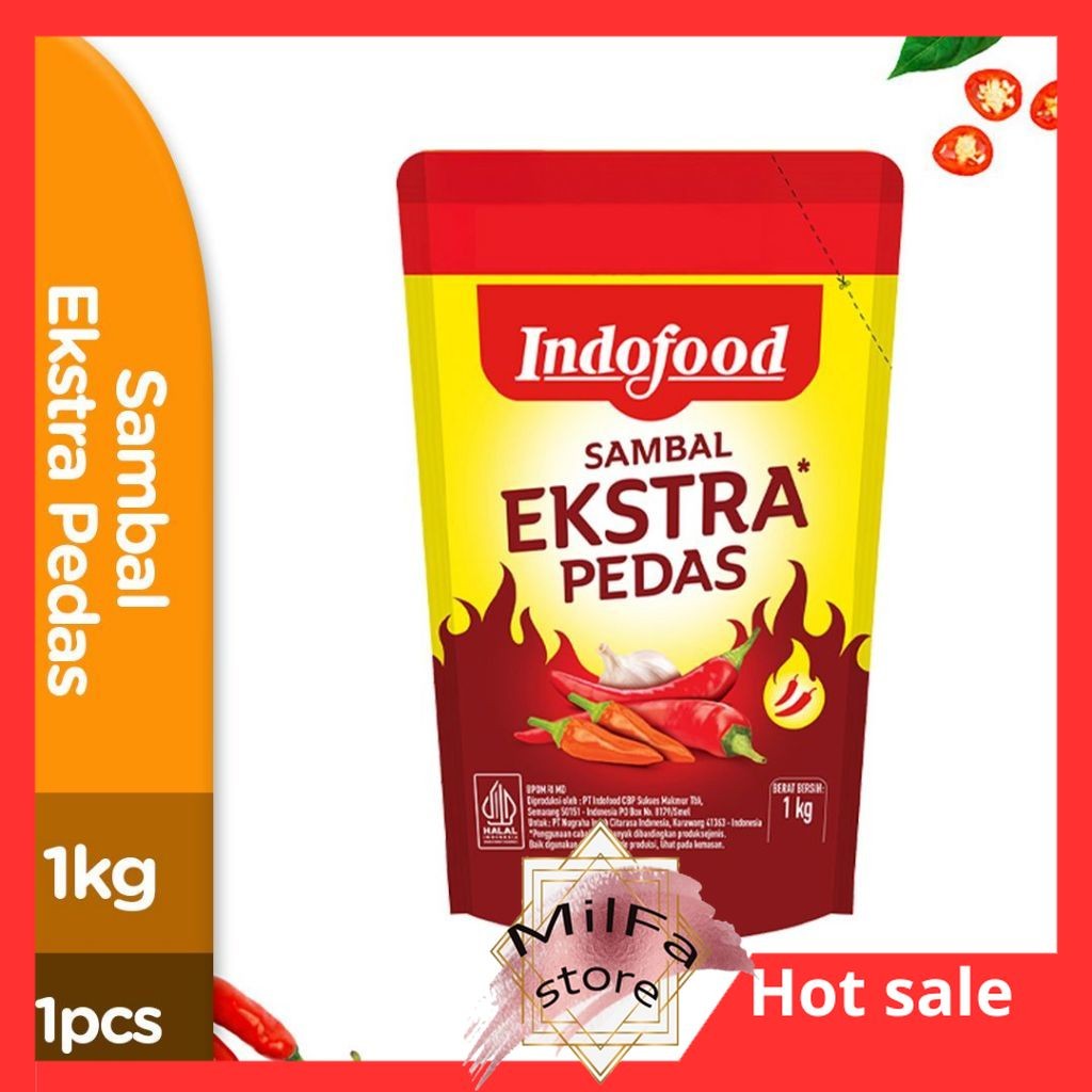 

MF1195 Sambal Ekstra Pedas Pouch 1 Kg