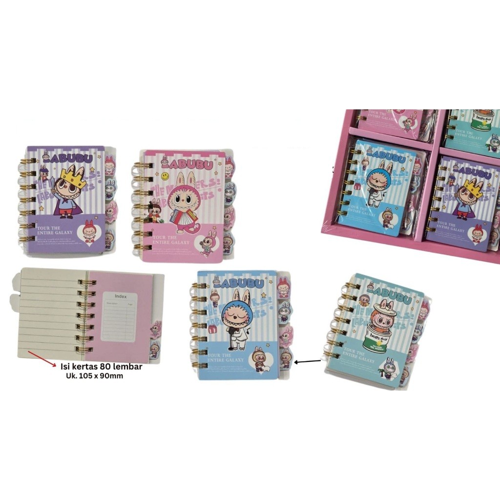 

LABUBU notebook mini 103-14