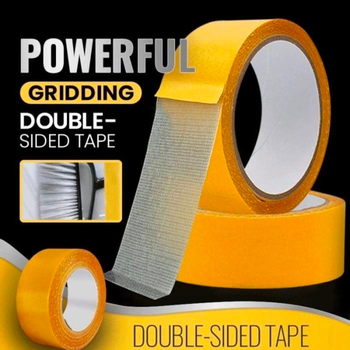 

Double Tape Tipis Super Kuat Double Tape Fiber Serat Perekat Strong - 25mm x 20meter