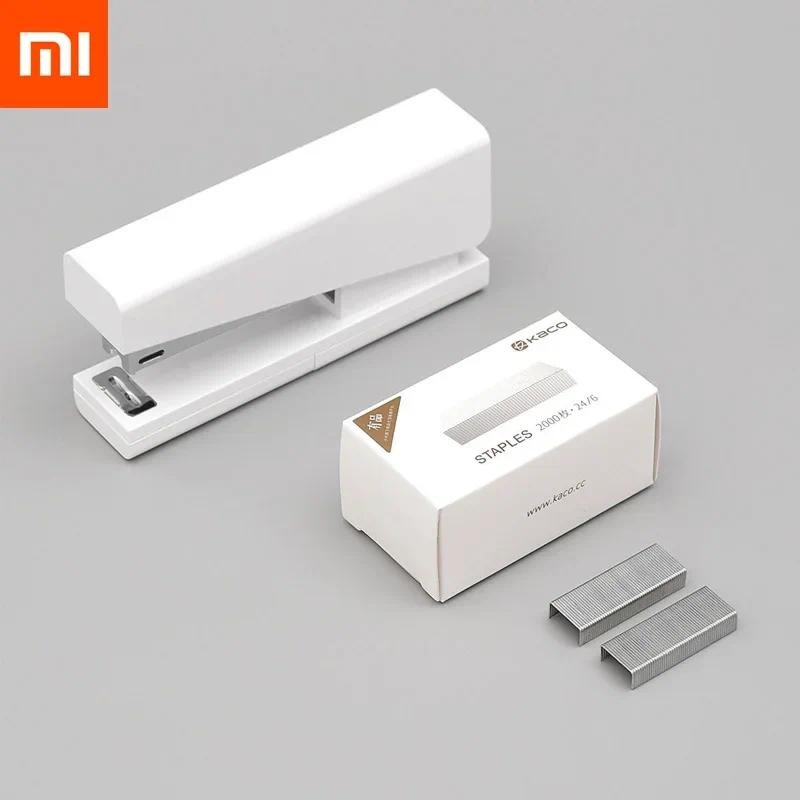 

Xiaomi Mijia Kaco LEMO Stapler 24/6 26/6 with 100pcs Staples For Paper Office School For Xiaomi Smart Home Kits