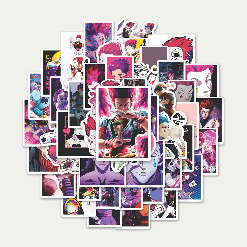 

Sticker Pack Stiker Anime Hisoka Hunter x Hunter | Sticker TUMBLR | Stiker LAPTOP KOPER HELM