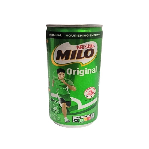 

Minuman Kaleng Milo Chocolate Malt Can Drink Original 240ml asal Singapore