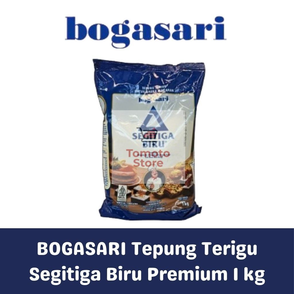 

✨ TOMOTOSTORE ✨ BOGASARI Tepung Terigu Segitiga Biru Premium 1 kg