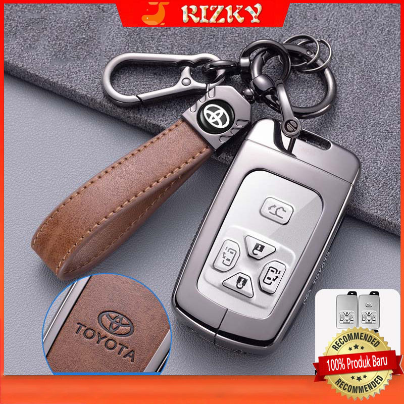 For Toyota Alphard Vellfire 2008-2014/Vios TRD /Yaris TRD/Yaris 2013/Casing Sarung Cover Kunci Remot