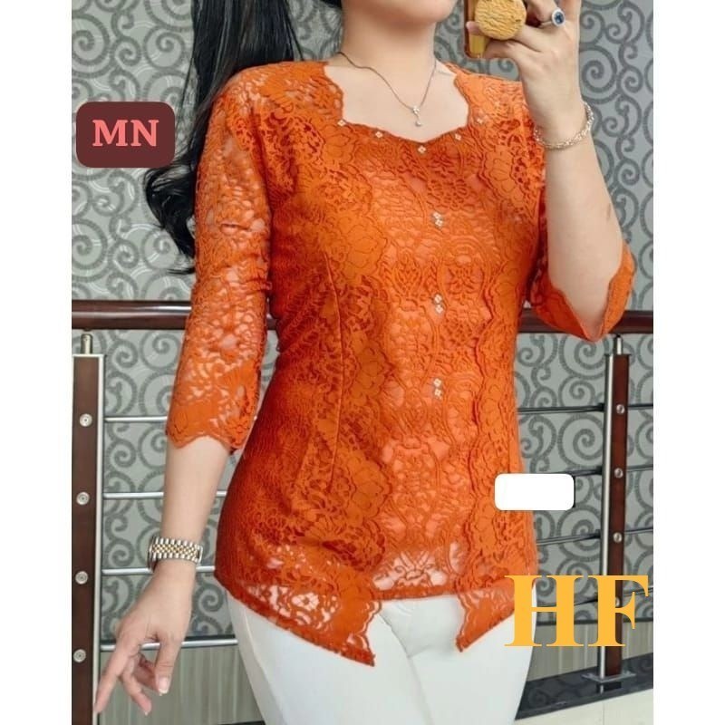 NN Atasan Tradisional Kebaya Renda Best Seller