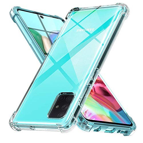 PRODUK CASE SESUAI UNTUK SAMSUNG A51 A71 SILICONE SOFT ANTICRACK CLEAR SHOCKPROOF SLIM FIT DESIGN AI