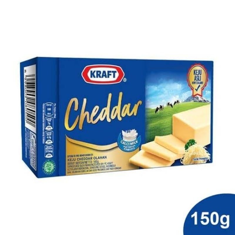 

GWP - Keju Kraft Cheddar 150gr