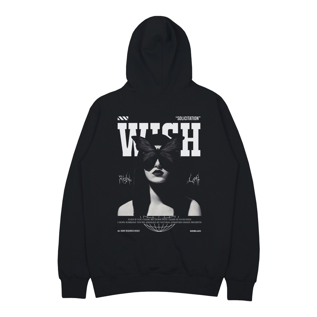 Dobujack Wish Black Hoodie