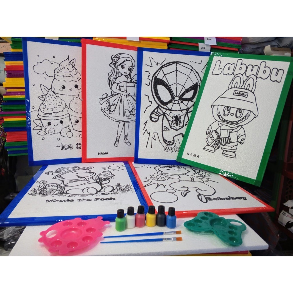 

GAMBAR STYROFOAM PAKET LENGKAP UKURAN 33x50