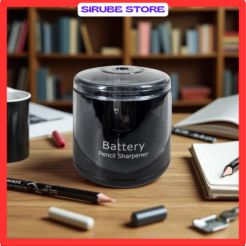 

Rautan Pensil Otomatis Pencil Sharpener Automatic for 6-8mm - YS-PS05