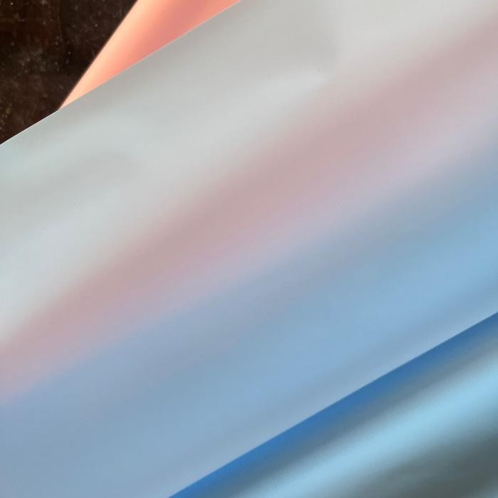 

TERLARIS!! flower wrapping paper/kertas polos buket bunga/kertas cellophane plain - biru polos