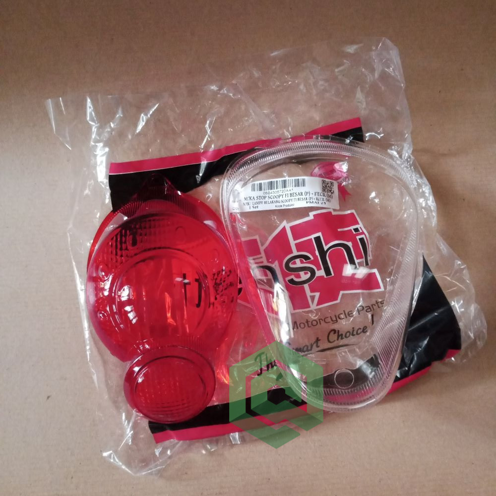 Mika kaca stop belakang Honda Scoopy fi 2013-2015.merek tenshi