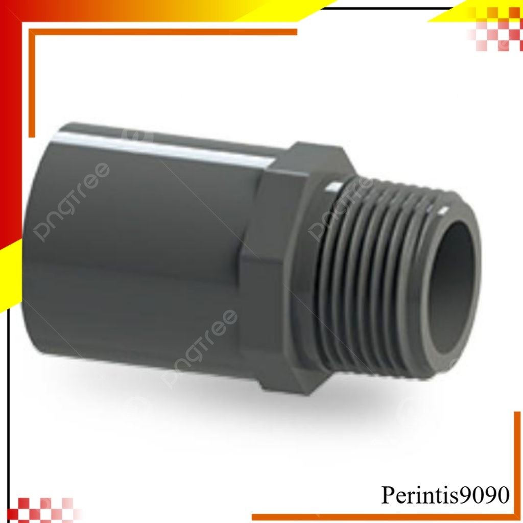 sdl/sok drat luar 11/4" Rucika,fitting pipa Rucika