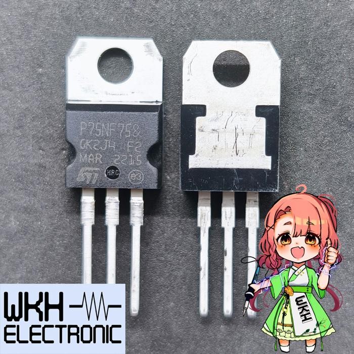 DV83... P75NF75 STP75NF75 Electric Automotive MOSFET